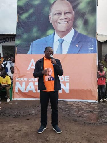 Campagne présidentielle 2025 / Bounkani – Bouna ZKB/ Dr Michel Noufé appelle les fonctionnaires de Bouna ZKB à voter massivement le Président Ouattara 
